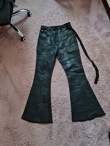 Rick Owens bolan cut waxed jeans (2 foto / 6)