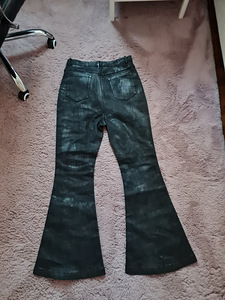 Rick Owens bolan cut waxed jeans (5 foto / 6)