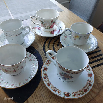 Kohvitasside paarid Villeroy & Boch, Empress China, Eschenba
