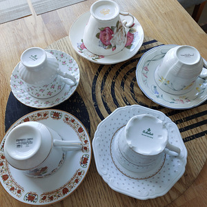 Кофейные двойки Villerroy &Boch, Empress China,Eschenbach (10 фото из 10)