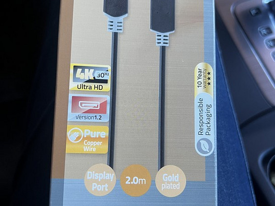Кабель hdmi, display port