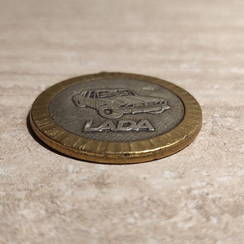 Võtmehoidja medal münt LADA.