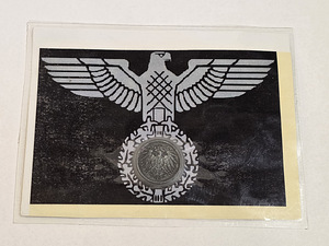 Членская карта NSDAP с монетой (1 фото из 3)