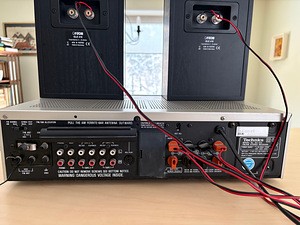Продается ресивер Technics SA 222 с колонками (4 фото из 4)