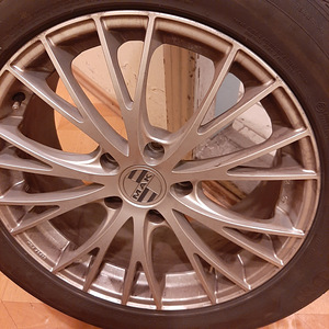 MAK 19" 255/50R19 5x130 литые диски с летними шинами (6 фото из 7)