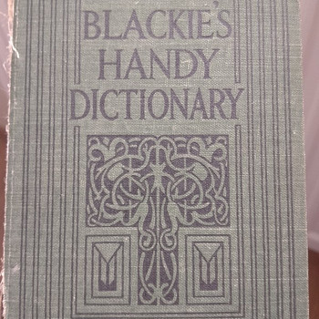 Blackie's handy dictionary