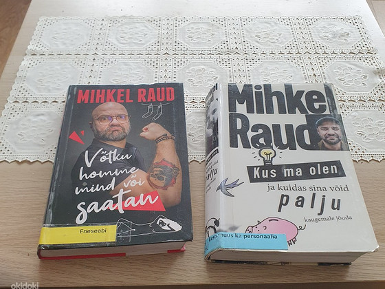 Продаются две книги Михкеля Рауда.