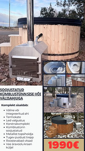Soojustatud Kümblustünn Led valgustus ja termokattega (1 foto / 10)