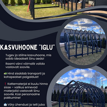 Kasvuhoone "iglu"