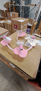 Laste laelamp tüdrukutele (3 foto / 6)