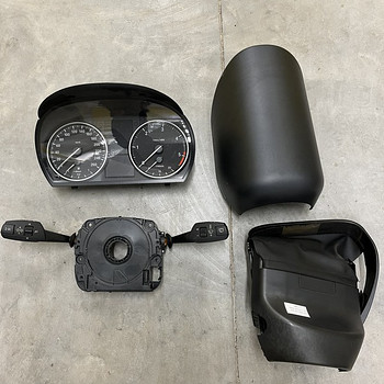 BMW E90 / E91 spidomeeter ja roolisamba lülitite komplekt