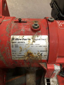 Värvikamber gaasipõleti Blowtherm (3 foto / 4)