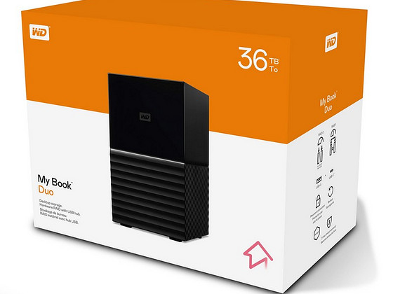 Western Digital My Book Duo 36TB
