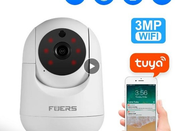 IP WiFi камера Tuya с контролем слежения