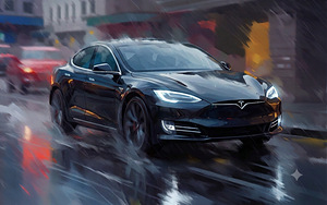 Tesla S rent Bolt Premium Laadimine tasuta. (1 foto / 6)