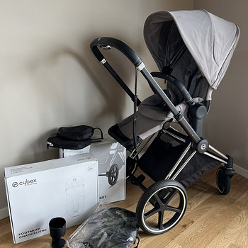 Cybex Priam platinum soho grey 2021a