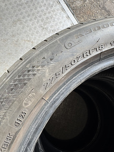 225/50/18 ja 255/45/18 suverehvid 6-6,5mm dot2023 (4 foto / 5)