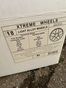 18" Xtreme RX6 диски 5x112 (BMW и т.д.) НОВЫЕ (7 фото из 8)