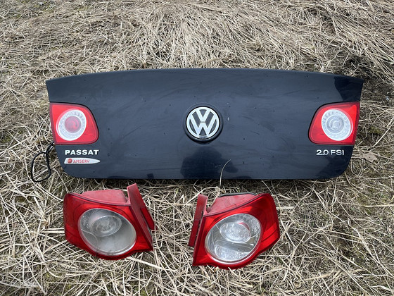Крышка багажника седана VW Passat B6 без ржавчины!