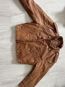 Кожаная куртка M|L (2 фото из 5)