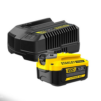 Aku Stanley V20 18 V 4.0 Ah + Laadija