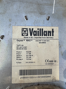 Gaasikatel Vaillant (2 foto / 3)