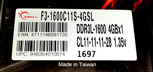 DDR3 x 1600 новая для ноутбука 2шт (4 фото из 4)