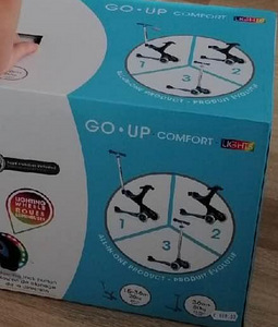 Globber go up comfort 3 in 1 (2 foto / 3)