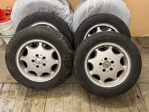 MB Valuveljed(Ronal) R15" koos rehvidega + boltid (1 foto / 10)