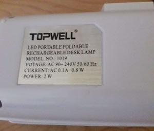 LAUA LED LAMP AKUGA (5 foto / 7)