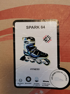 Роликовые коньки Rollerblade Spark 84 (3 фото из 8)