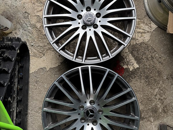 19" оригинальные диски Mercedes-Benz 5x112 (2 шт)