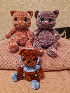 Вязанные игрушки. (5 фото из 10)