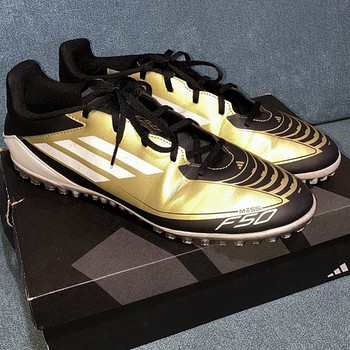 ADIDAS F50 CLUB MESSI TURF BOOTS