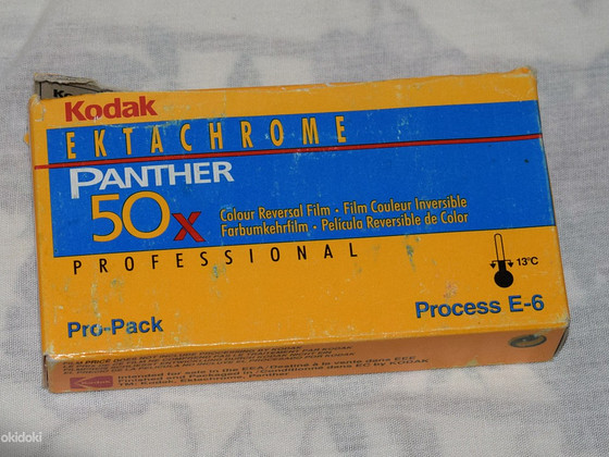 Filmi Kodak Ektachrome Panther 50 X