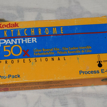 Filmi Kodak Ektachrome Panther 50 X