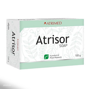 Atrisor Soap - seep psoriaasi, ekseemi, dermatiidi vastu
