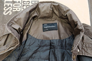 Peak Performance Archer J. Military Style Bown Jacket Size L (5 foto / 10)