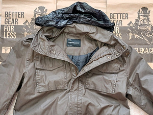 Peak Performance Archer J. Military Style Bown Jacket Size L (7 foto / 10)