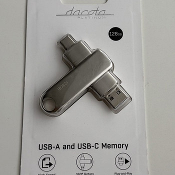 Dacota Platinum USB-A and USB-C Memory 128gb