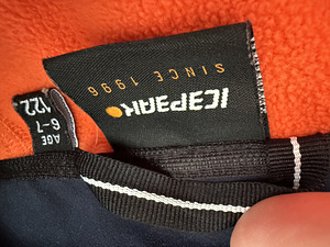 Icepeak K/S softshell jope s 122 /. 6-7aastat (2 foto / 2)