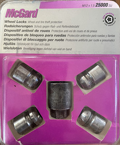 Wheel Lock Nuts McGard Part no. 25000SU (1 foto / 2)