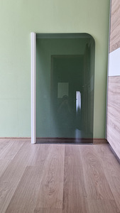 Klaasist vahesein vannituppa, 150cm × 80cm (2 foto / 2)