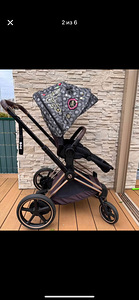 Cybex e-priam elektrilise raamiga Royal Rebellious rose gold (2 foto / 5)