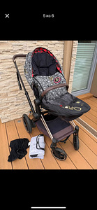 Cybex e-priam elektrilise raamiga Royal Rebellious rose gold (3 foto / 5)