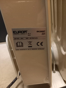 Масляный радиатор 2400W (3 фото из 3)