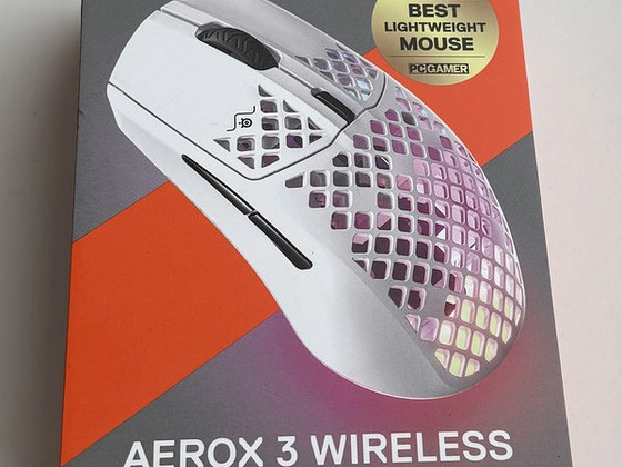 SteelSeries Aerox 3 Wireless (2022) , Snow