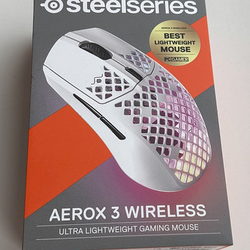 SteelSeries Aerox 3 Wireless (2022) , Snow