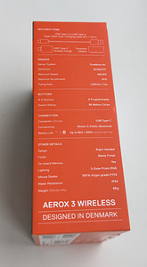 SteelSeries Aerox 3 Wireless (2022) , Snow (3 фото из 5)