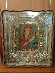 Продається ікона Тихвінської Б/Матері, Одеса h (2 фото з 5)